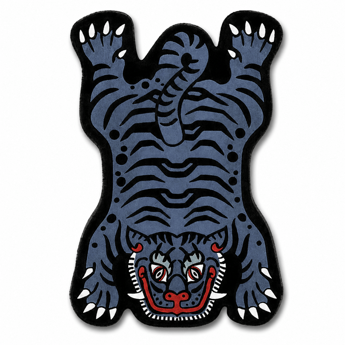 Cocon Montessori Tapis Pour Enfants Forme Tigre