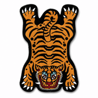 Cocon Montessori Tapis Pour Enfants Forme Tigre