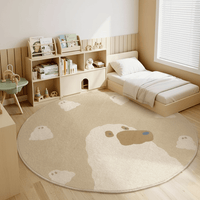 Cocon Montessori Tapis Rond Bébé Animaux De La Forêt