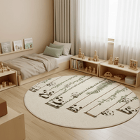 Cocon Montessori Tapis Rond Bébé Animaux De La Forêt