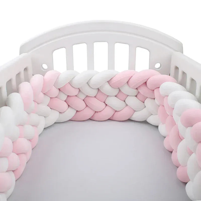 Cocon Montessori Tour De Lit Tressé En Peluche Pour Bébé