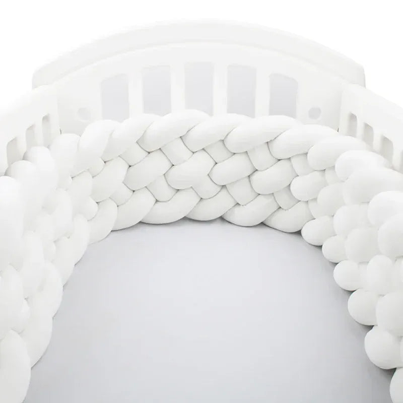 Cocon Montessori Tour De Lit Tressé En Peluche Pour Bébé