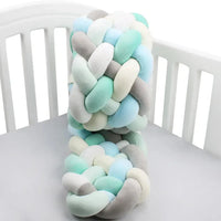 Cocon Montessori Tour De Lit Tressé En Peluche Pour Bébé